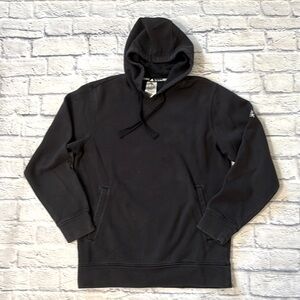 Adidas Black Hooded Sweatshirt Hoodie Men’s Size Medium